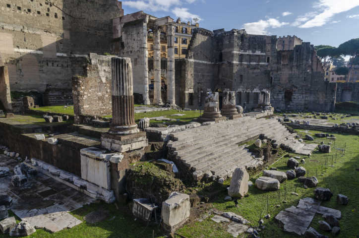 112 - Italia - Roma - Foros Imperiales - Foro de Augusto y Templo de Marte